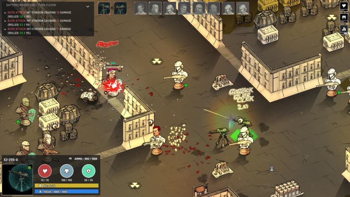 Space Scum is een tactical RPG in een dystopische wereld