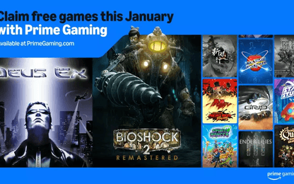 Prime-leden eten goed in januari met zestien gratis games