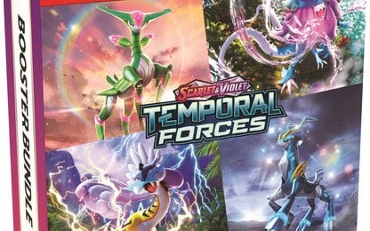 Prijsvraag: Win acht Pokémon Temporal Forces booster packs