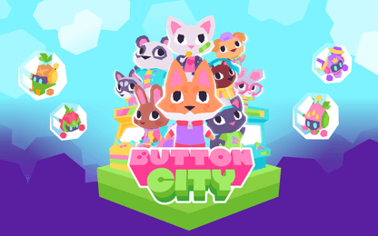 Trek een sprintje met Button City: Soccer Days