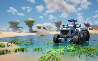 Je kunt vanaf nu de boel op stelten zetten in TerraTech Worlds