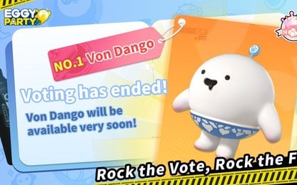 Eggy Party is weer een (smakelijk) karakter rijker