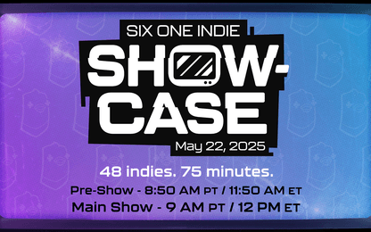 Vanavond is het tijd voor de zesde Six One Indie Showcase