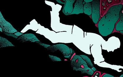 Duw iemand met alleen maar zijn eigen handen door een grot in The Cave Diver