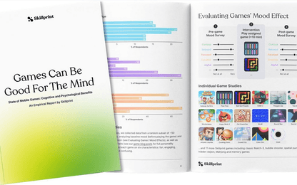 Nieuwe studie van Skillprint wijst uit dat gamen veel mentale voordelen heeft