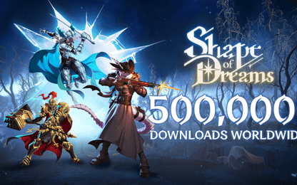 Shape of Dreams is meer dan een half miljoen keer gedownload