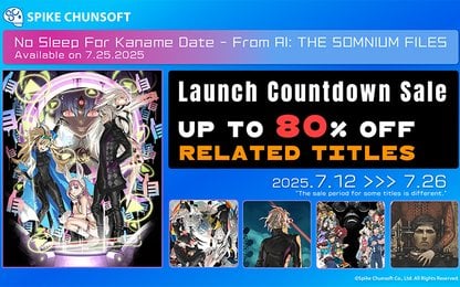 Games van Spike Chunsoft zijn flink in de aanbieding op Steam