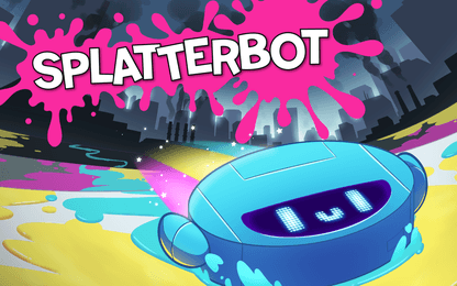 Splatterbot krijg je als je stofzuigrobots volstopt met verf