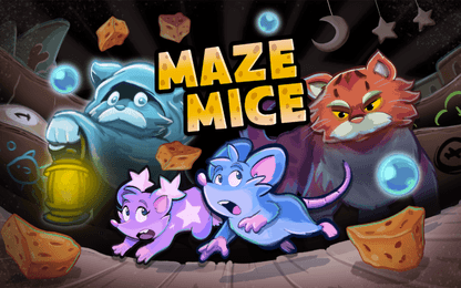 Maze Mice laat je zien wat een muis allemaal voor een stuk kaas over heeft
