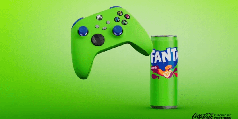 Xbox brengt nieuwe kleuren controller uit voor actie met Fanta