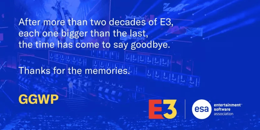 Het is officieel: E3 is echt dood