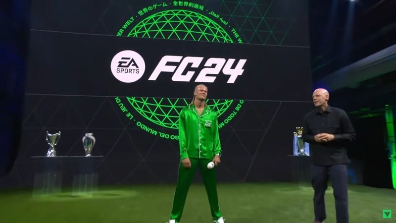 Erling Haaland droeg zijn allermooiste pyjama voor de gelegenheid