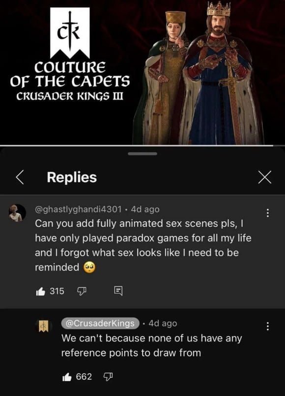 Crusader Kings II Sex