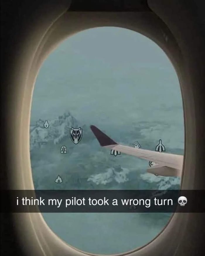 Skyrim Plane
