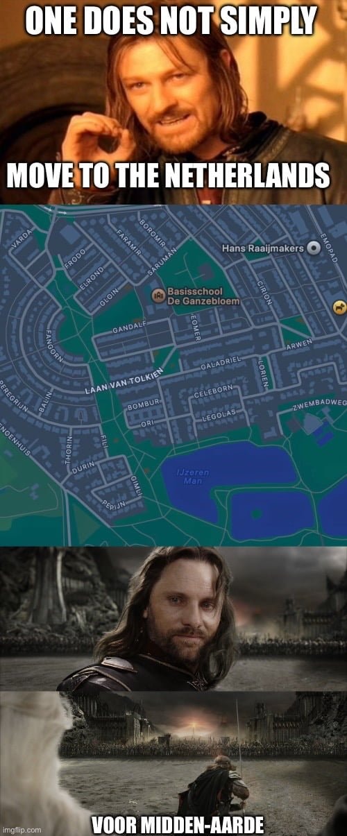 Voor midden-aarde!
