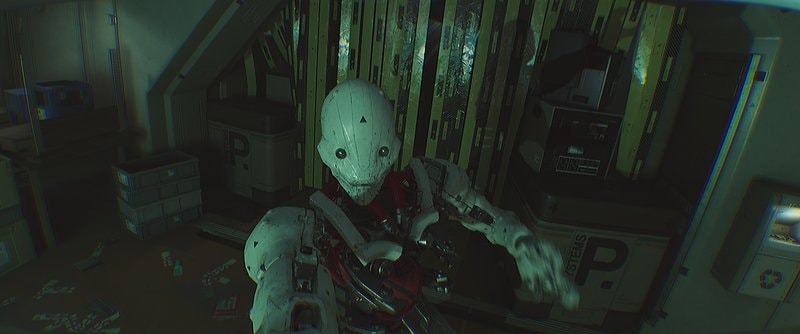 Routine not so scary robot