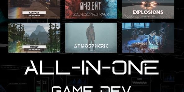 Help je eigen game op pad met de All-In-One Game Dev Bundle van Humble