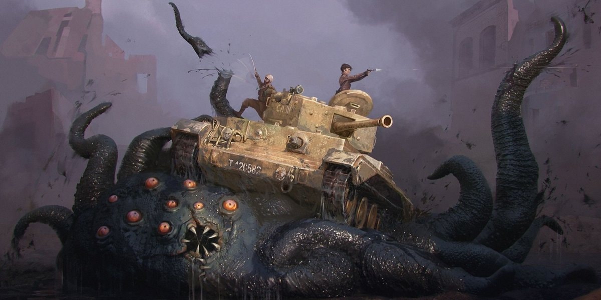 Alles van Achtung! Cthulhu was in de uitverkoop in de Modiphius store