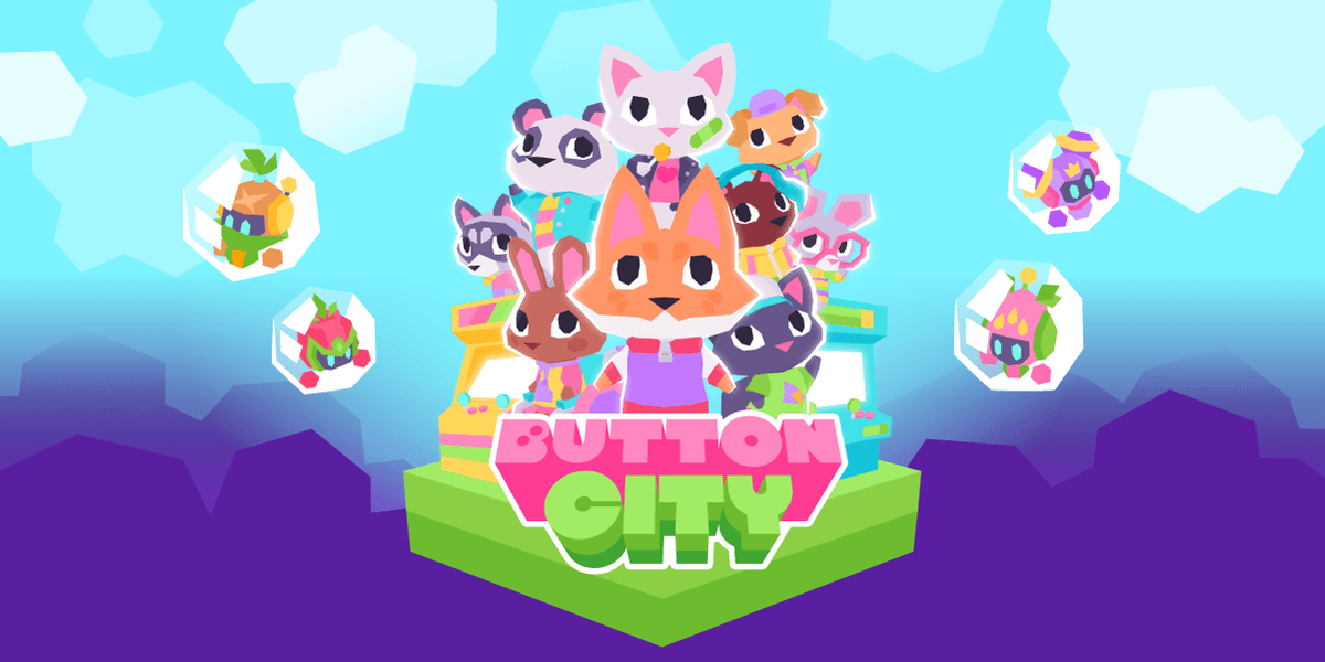 Trek een sprintje met Button City: Soccer Days