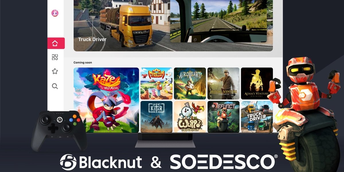 SOEDESCO brengt tien titels naar Blacknut