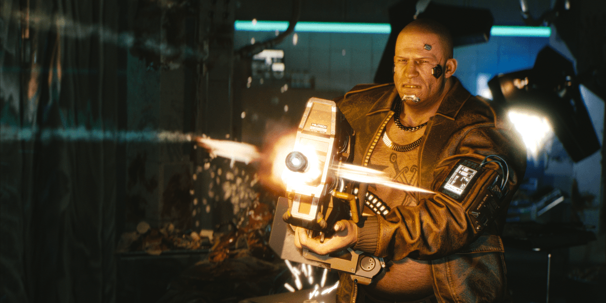 Cyberpunk 2077 kan nu ook, als je het echt wilt, in de trein worden gespeeld