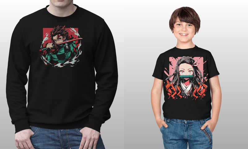 Demon Slayer tees