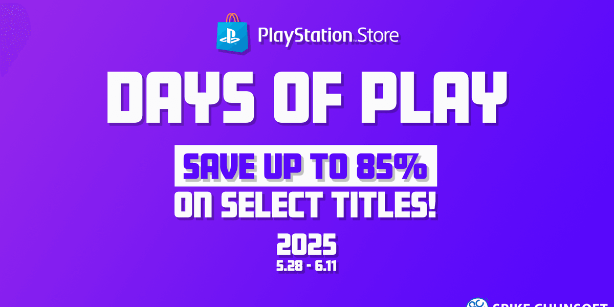 Spike Chunsoft doet mee met de Days of Play