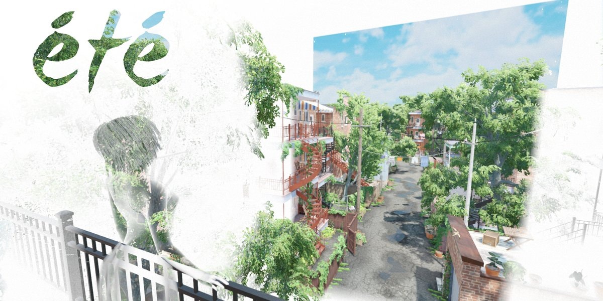 Geef de wereld kleur in Été