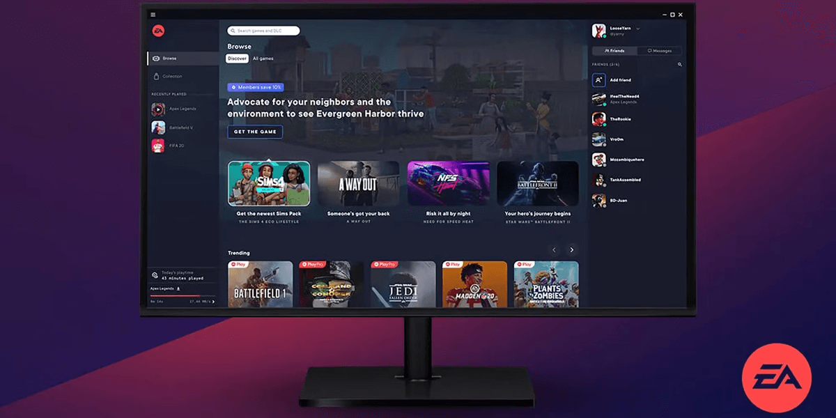 Nieuwe EA launcher verwijderd games uit accounts door bug