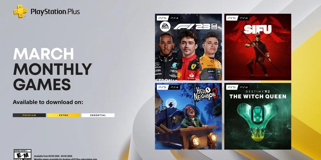 PlayStation Plus-leden krijgen vier titels in maart