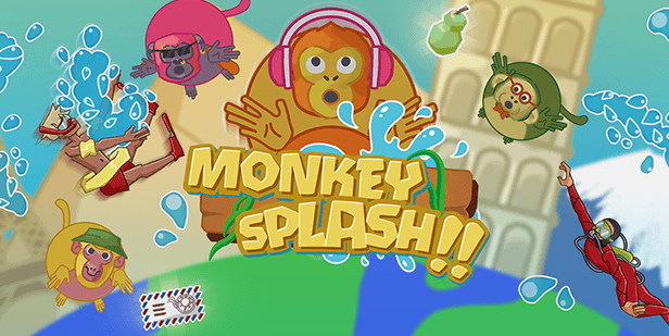 Monkey Splash!! laat zien dat apen ook waterdieren kunnen zijn