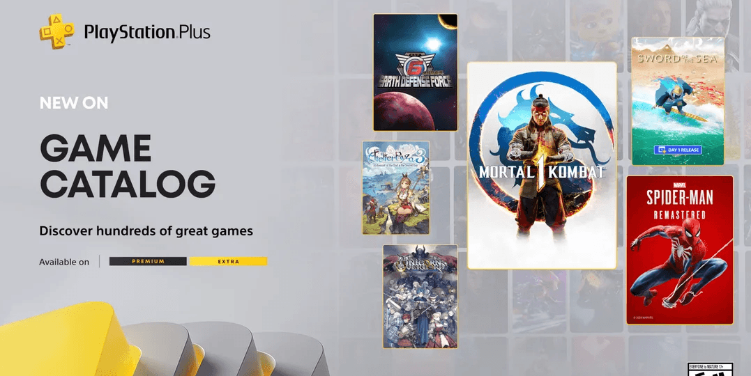 De PlayStation Plus Extra en Premium games staan nu in de Store