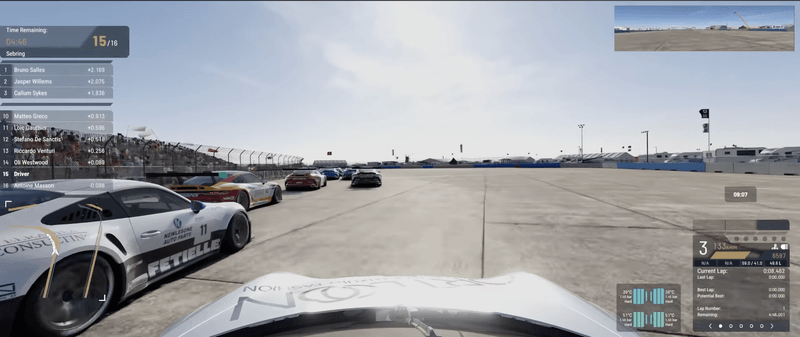 Project Motor Racing gameplay
