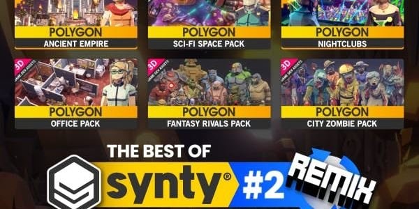 Geeft je polygon project een boost met deze assets van Humble Bundle