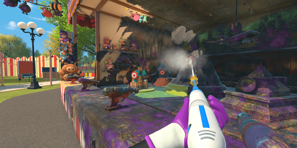 De gameplay trailer van PowerWash Simulator 2 is een “DING”