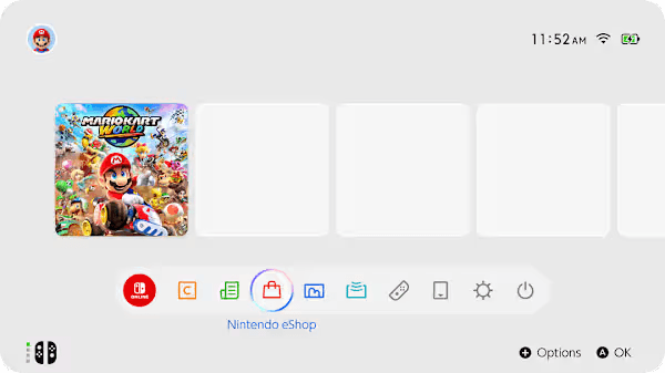 Switch 2 UI
