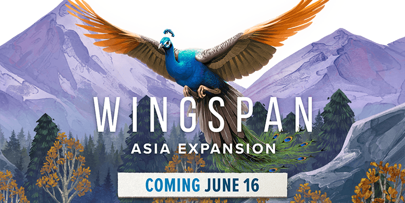 Reis mee naar Azië met de nieuwe DLC voor Wingspan