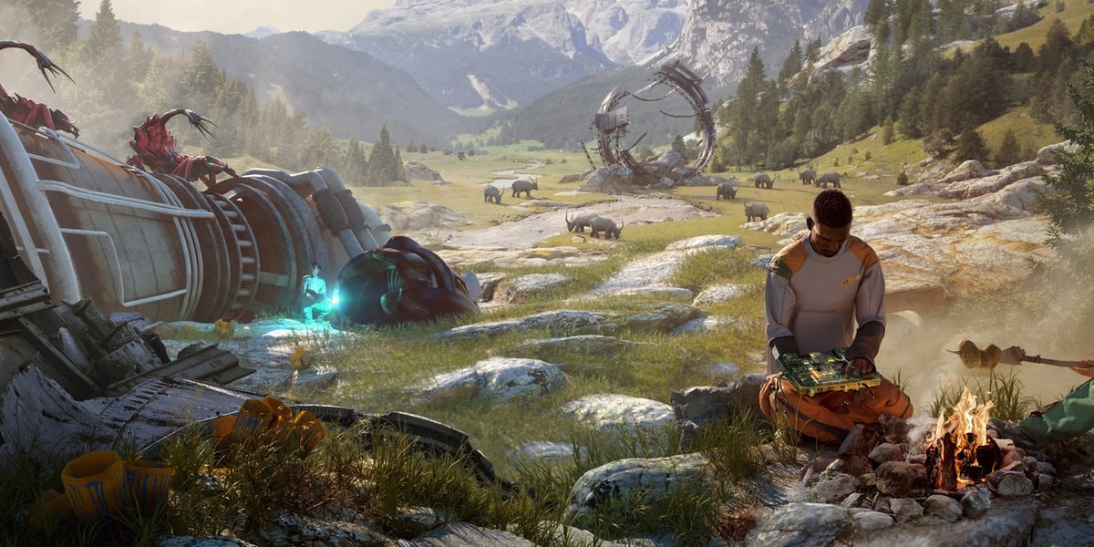 Survival expert geeft advies om te overleven in Stranded: Alien Dawn