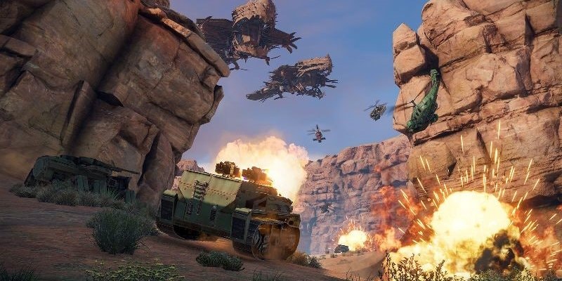 Crossout maakt nu ook het luchtruim onveilig