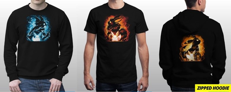 Eeveelutie shirts