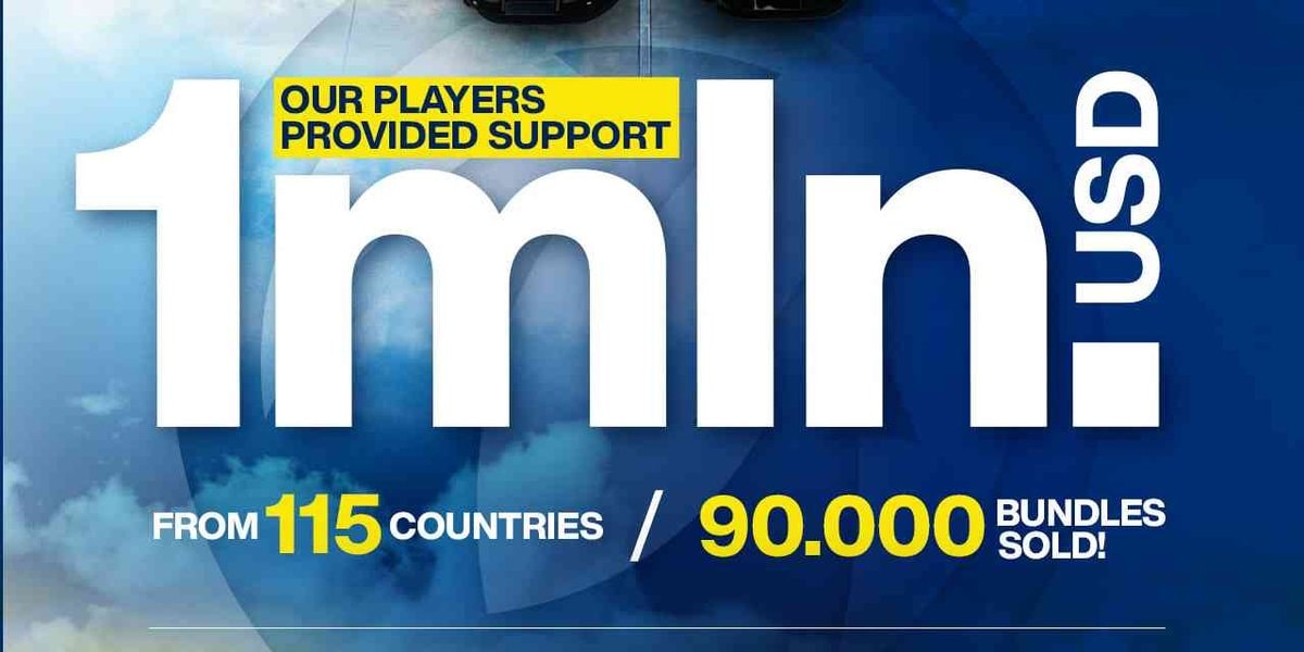 De ontwikkelaars van World of Tanks hebben meer dan 1 miljoen dollar bij elkaar geharkt voor Oekraïne