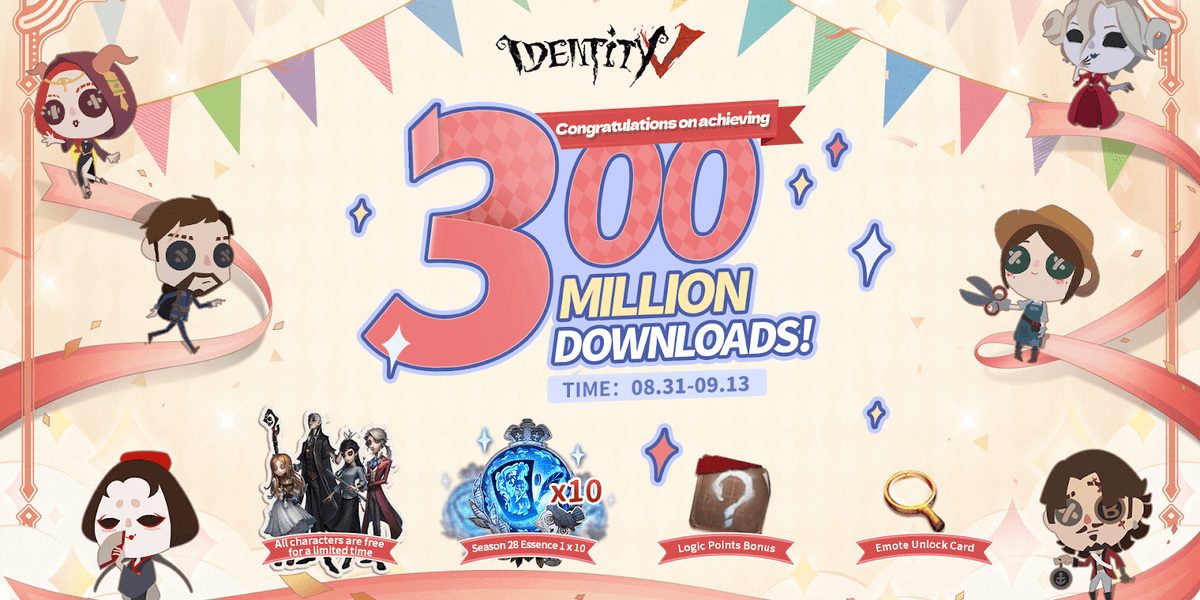 Identity V is 300 miljoen keer gedownload