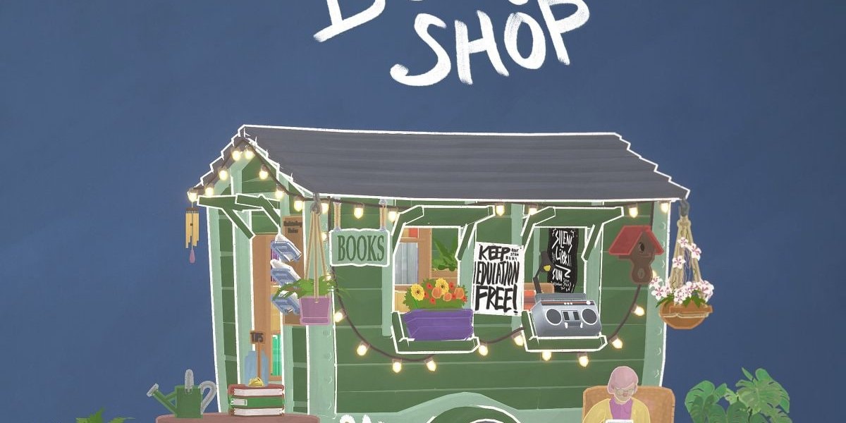 In Tiny Book Shop moet je jouw kleine rijdende boekenwinkel onderhouden