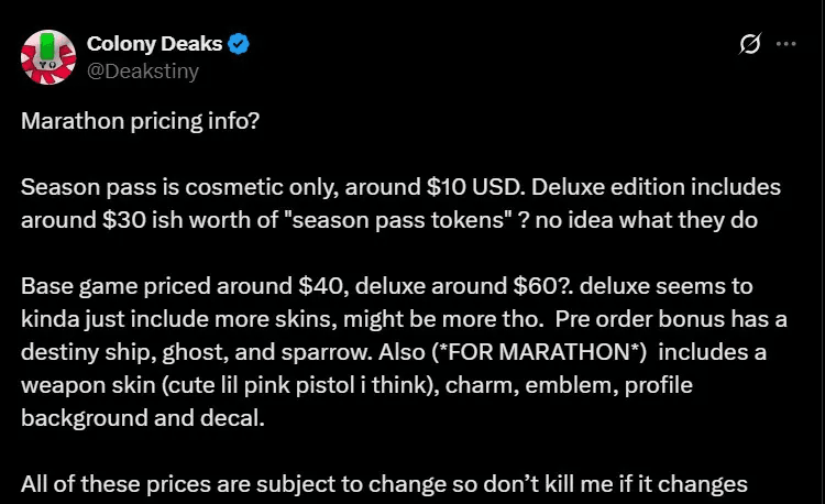 Marathon Leak
