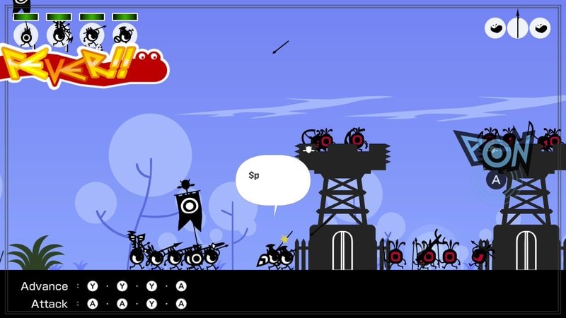 patapon 1+2 replay review screenshot 2