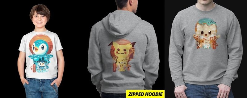Pokémon T-shirts