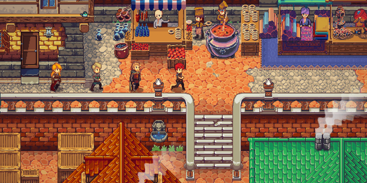 Bestuur Mechs en Airships in de JRPG Chained Echoes