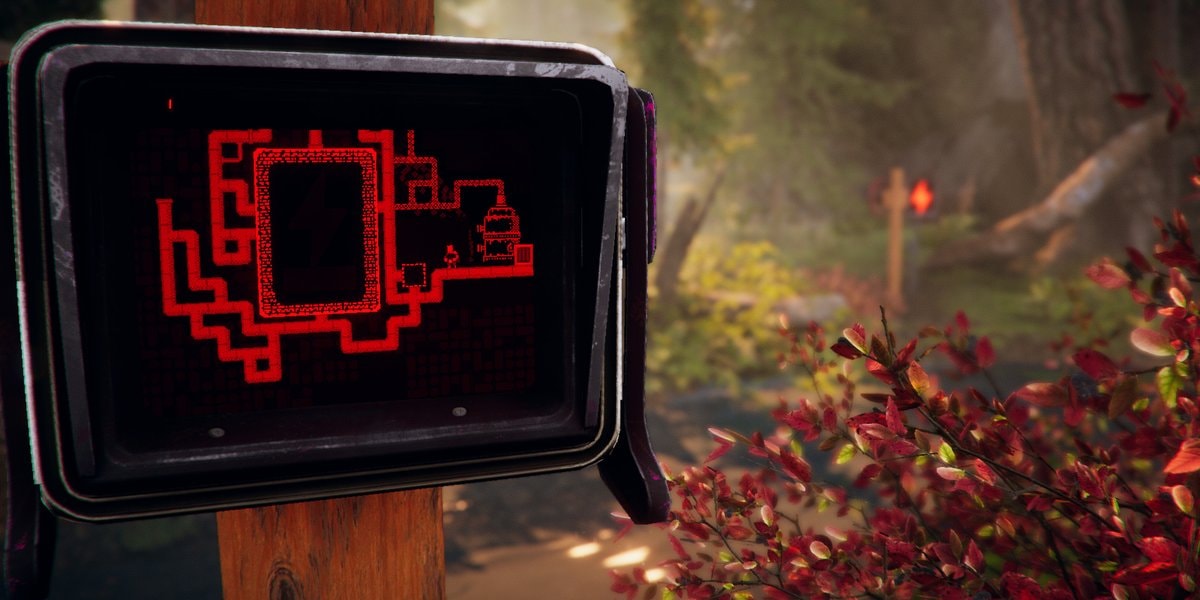 The Forest Cathedral is een 2D- en 3D-puzzelgame in één