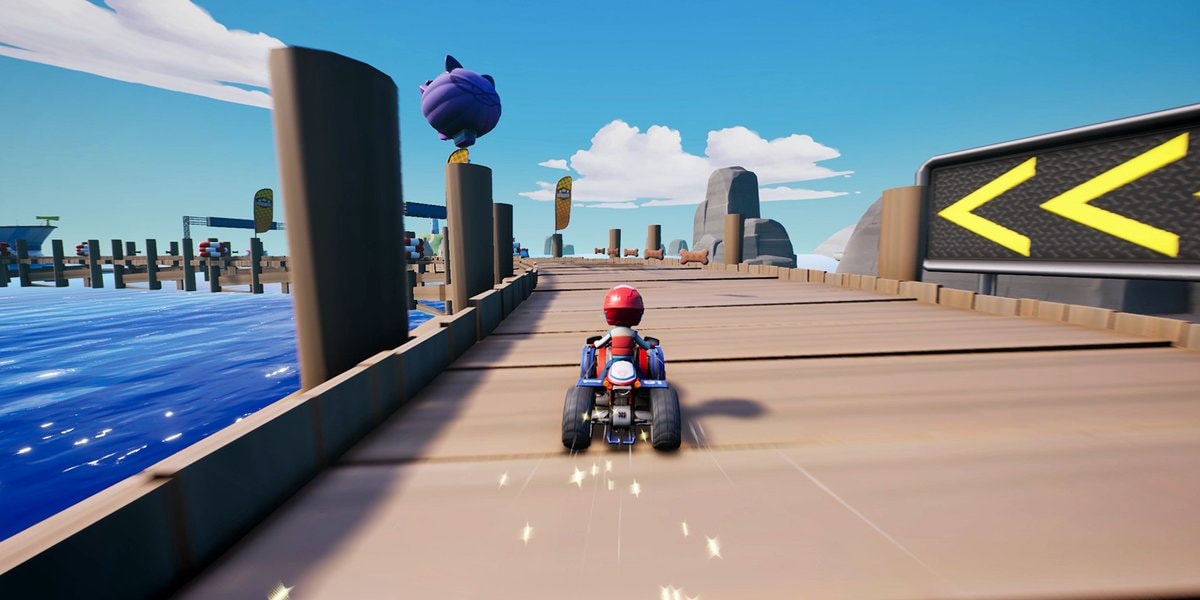 Race in de Grand Prix van Barkingburg in de nieuwe DLC van Paw Patrol