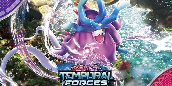 Een mooie magentalook voor de nieuwe uitbreiding van de Pokémon Trading Card Game